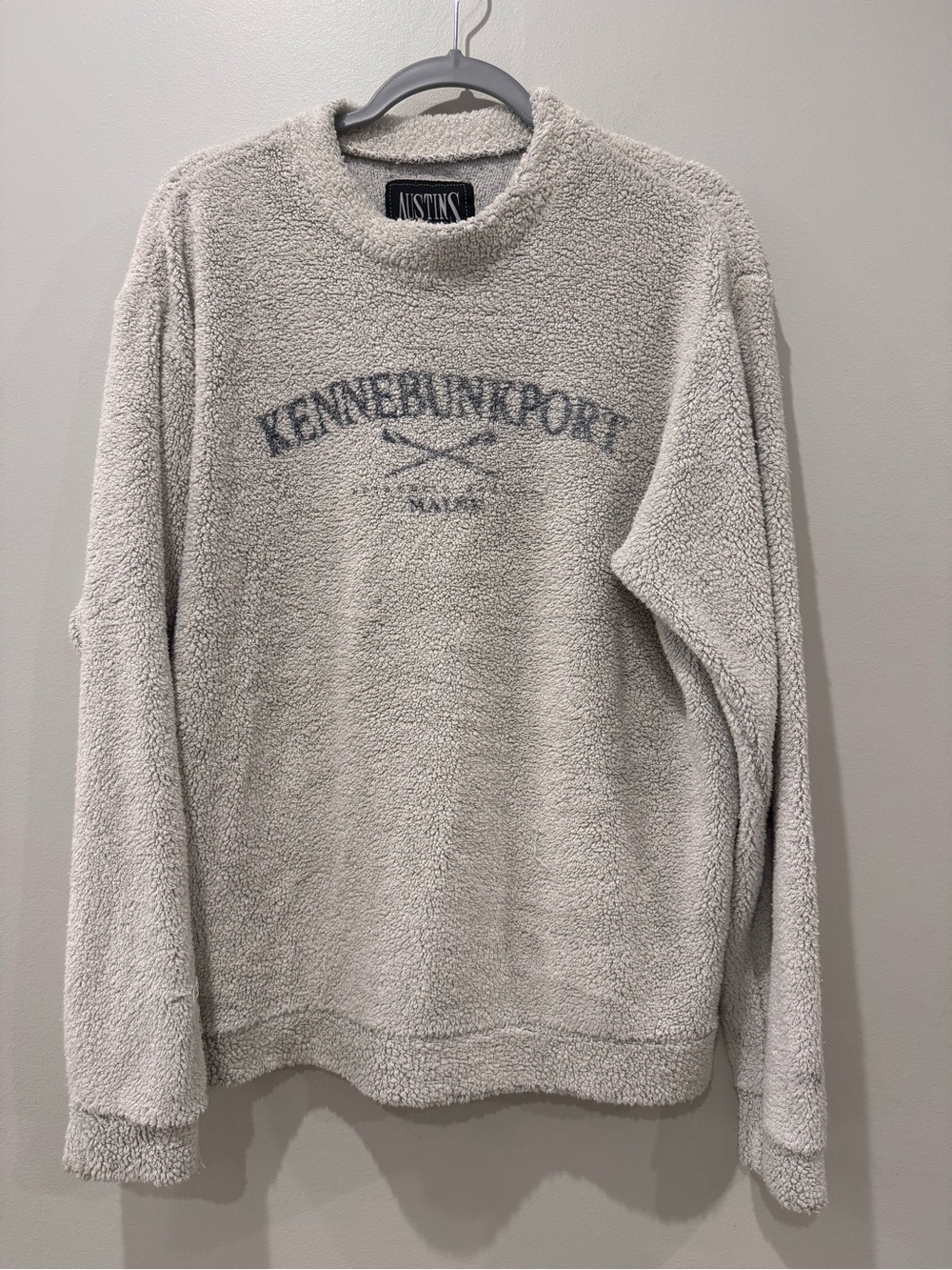 Kennebunkport Maine Cozy Sweatshirt Size Medium Cottage New England Rowing